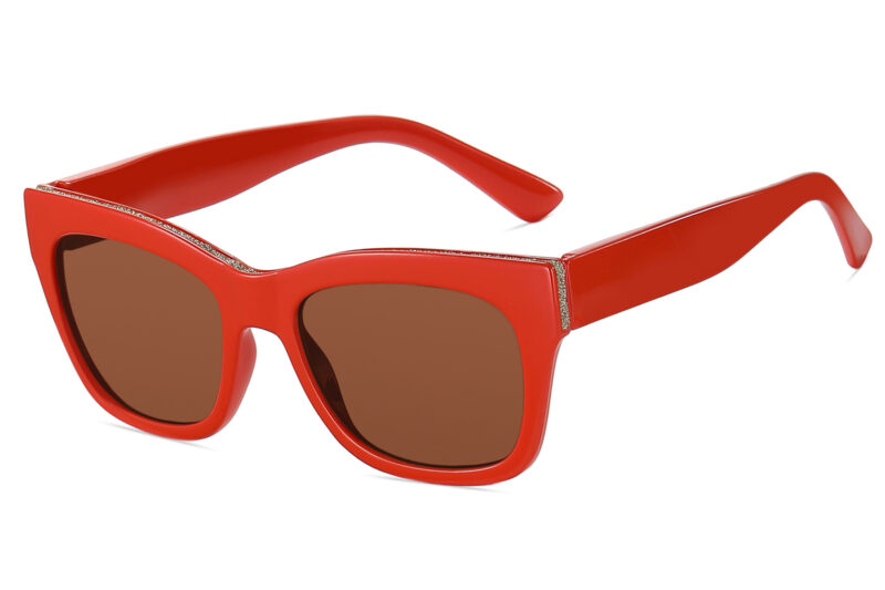 G124GRX - Women's Cat Eye Brow Line Sunglasses - Image 13