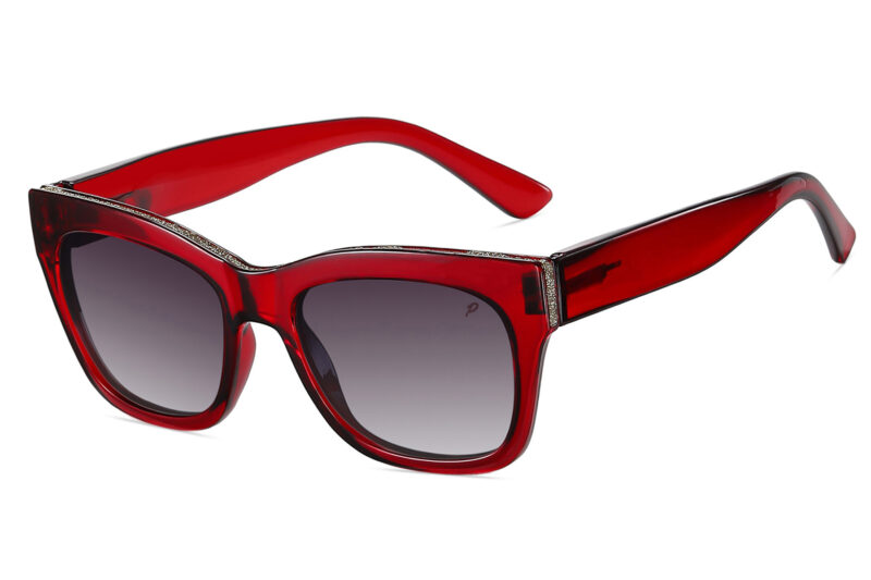 G124PGRX - Women's Cat-Eye Brow Line Polarized Sunglasses - Image 7