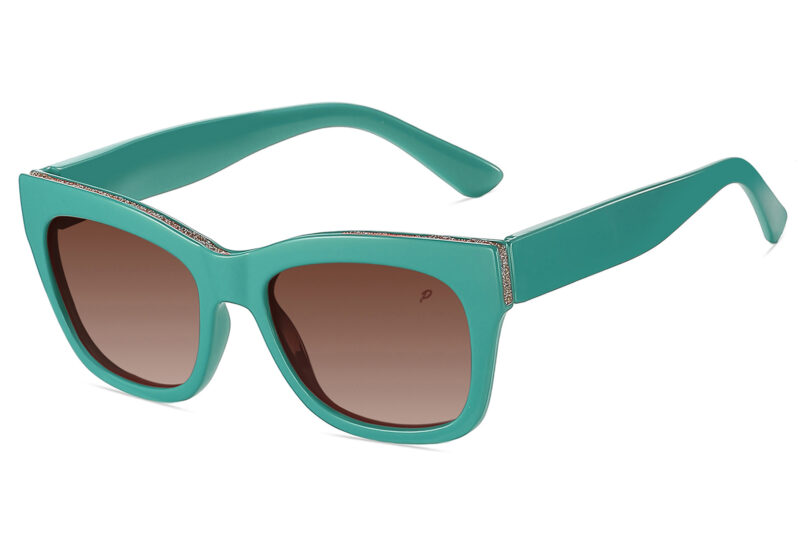 G124PGRX - Women's Cat-Eye Brow Line Polarized Sunglasses - Image 9