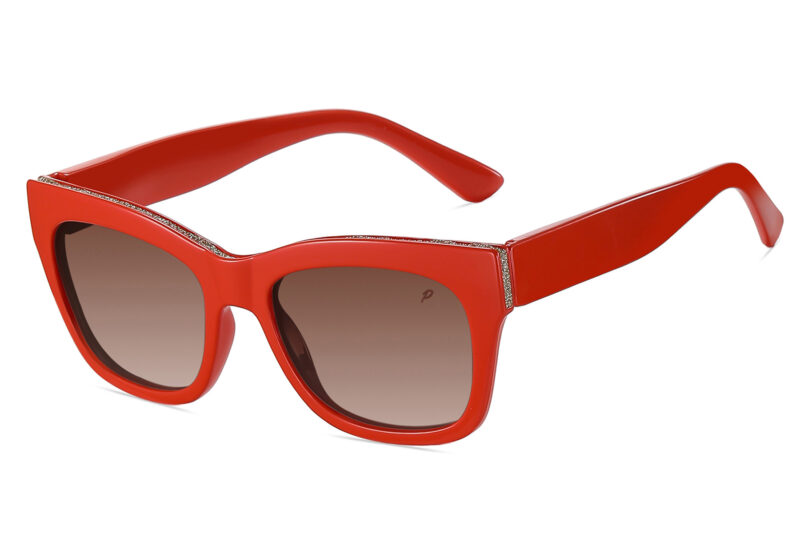 G124PGRX - Women's Cat-Eye Brow Line Polarized Sunglasses - Image 13
