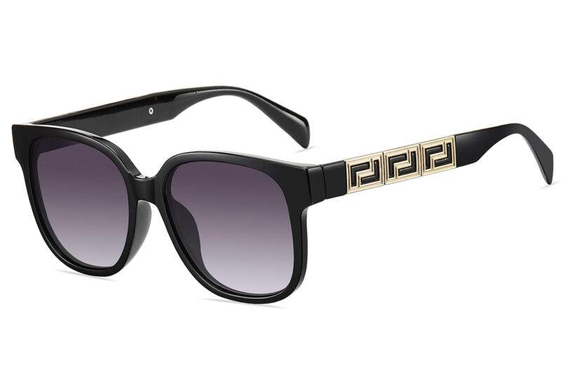 G125GR - Women's Squared Cat-Eye Gradient Sunglasses
