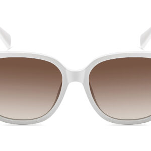 G125GR - Women's Squared Cat-Eye Gradient Sunglasses - Image 8