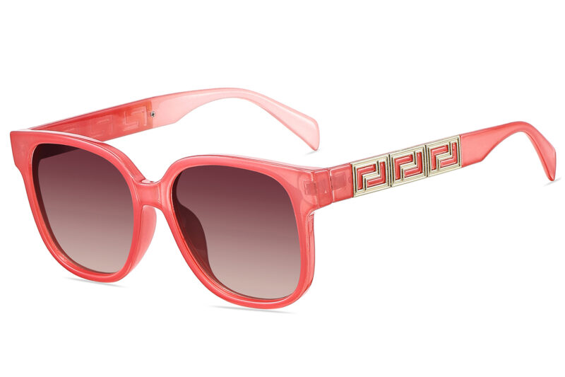 G125GR - Women's Squared Cat-Eye Gradient Sunglasses - Image 9