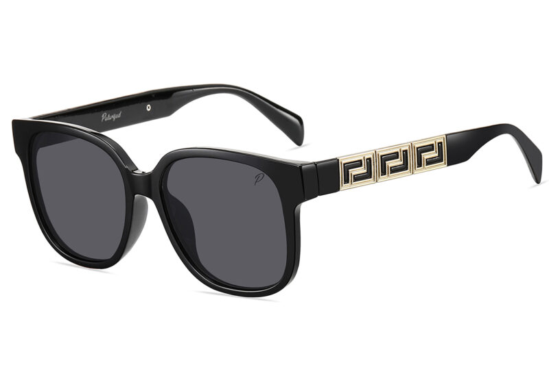 G125PGR - Women's Squared Cat-Eye Polarized Sunglasses - Image 3