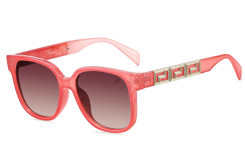 G125PGR - Women's Squared Cat-Eye Polarized Sunglasses - Image 7