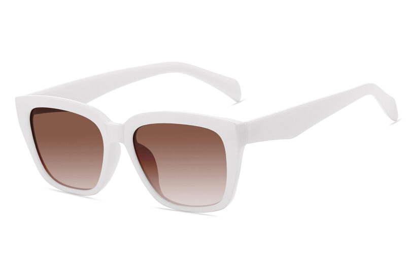 G126GR - Women's Rectangular Silhouette Sunglasses