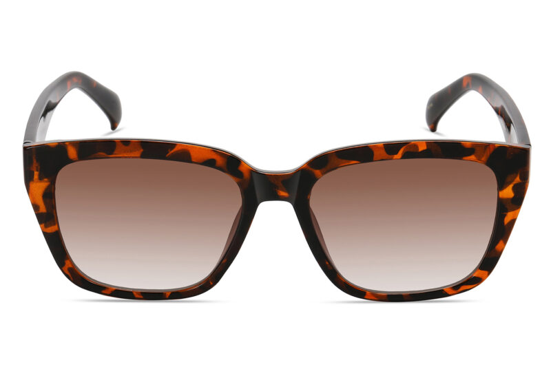 G126GR - Women's Square Silhouette Sunglasses - Image 8