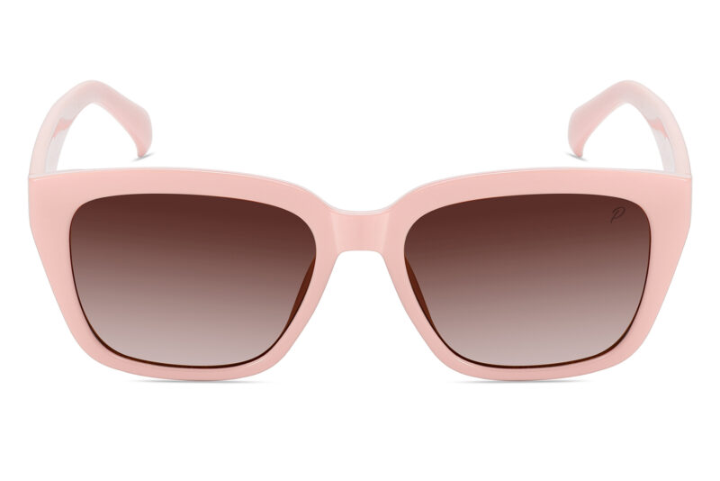 G126PGR - Women's Square Silhouette Polarized Sunglasses - Image 2