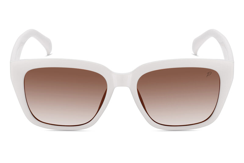 G126PGR - Women's Square Silhouette Polarized Sunglasses - Image 4