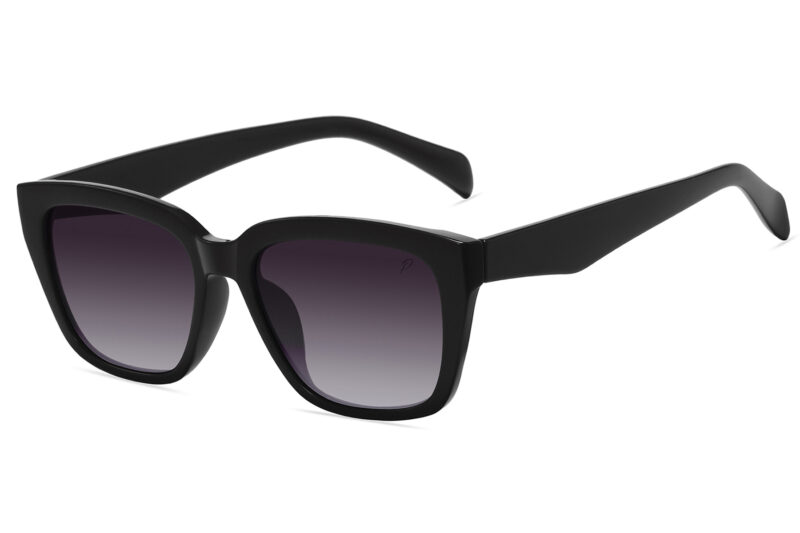 G126PGR - Women's Square Silhouette Polarized Sunglasses - Image 5