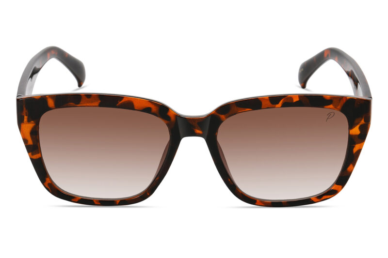 G126PGR - Women's Square Silhouette Polarized Sunglasses - Image 8