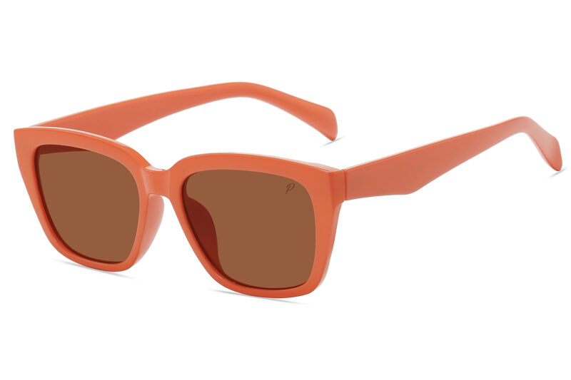 G126PGR - Women's Square Silhouette Polarized Sunglasses - Image 11