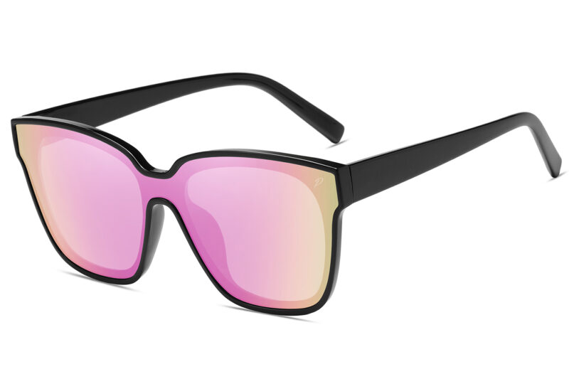 G127PRV - Women's Cat Eye Polarized Sunglasses w/ Infinity Lens - Image 5