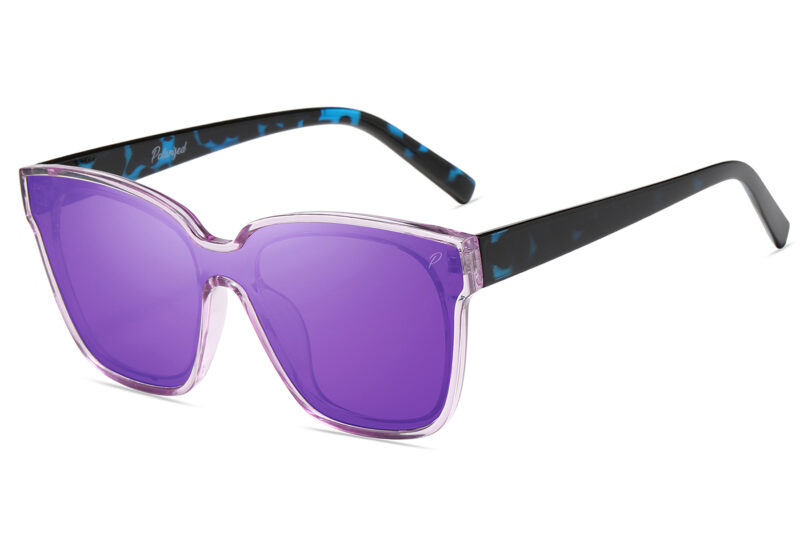 G127PRV - Women's Cat Eye Polarized Sunglasses w/ Infinity Lens - Image 7