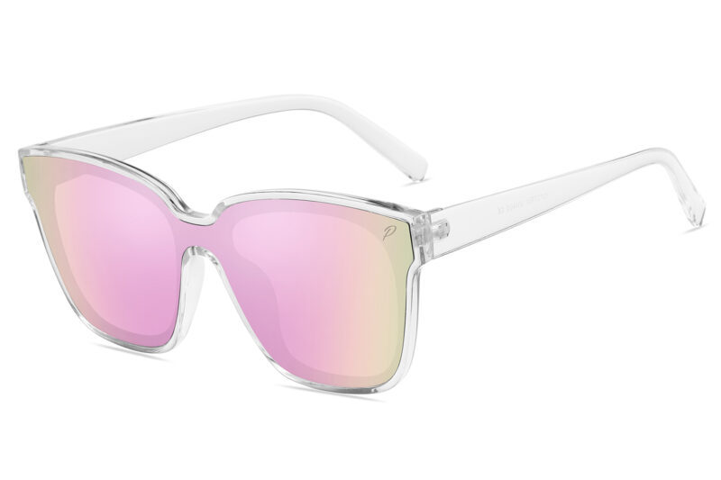 G127PRV - Women's Cat Eye Polarized Sunglasses w/ Infinity Lens - Image 9