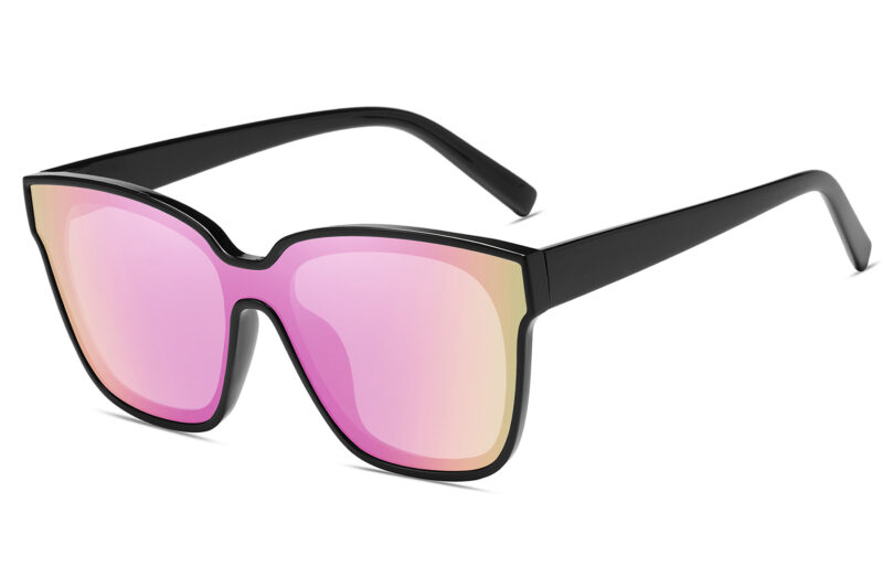 G127RV - Women's Cat Eye Sunglasses w/ Infinity Lens