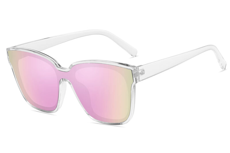 G127RV - Women's Cat Eye Sunglasses w/ Infinity Lens - Image 5