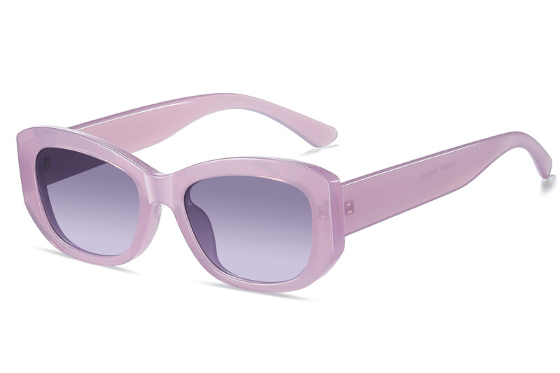 G128GR - Women's Rectangular Sunglasses - Image 5