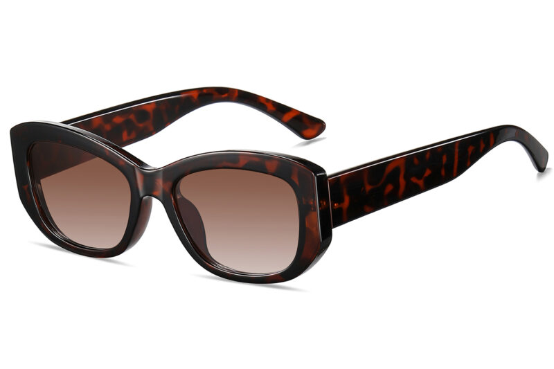 G128GR - Women's Rectangular Sunglasses - Image 7