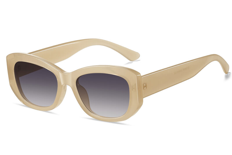 G128GR - Women's Rectangular Sunglasses - Image 9