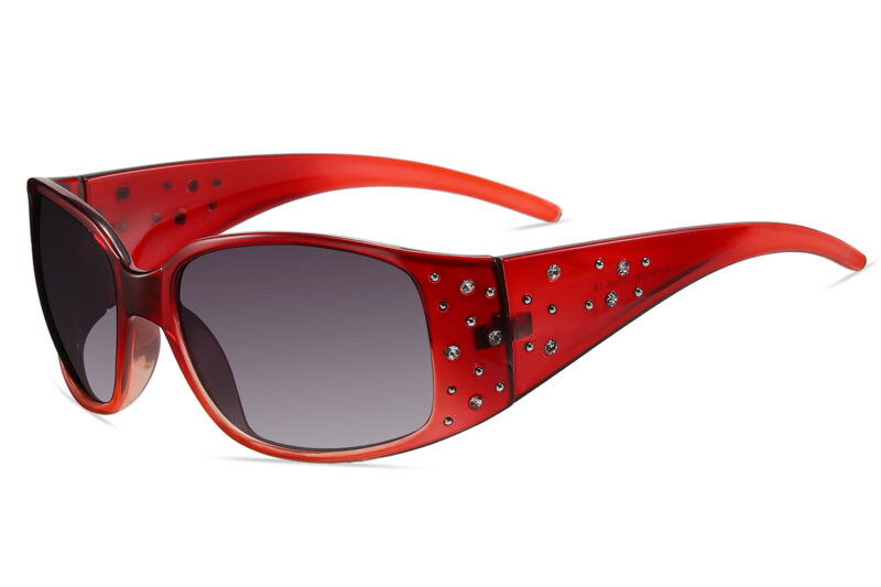 G179RGR - Women's Rhinestone Sunglasses - Image 5