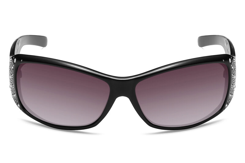 G237APRGR - Women's Animal Print Sunglasses w/ Rhinestone - Image 8