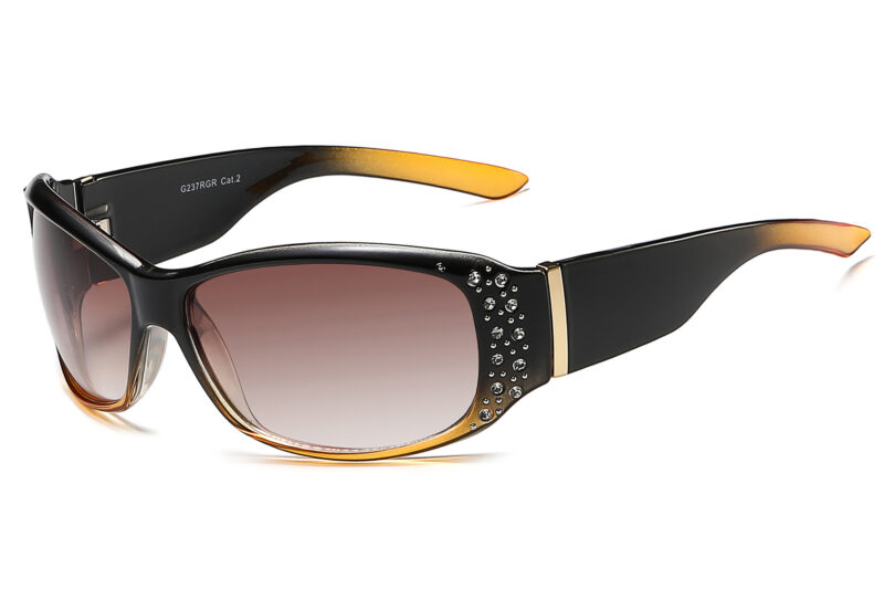 G237RGR - Women's Rhinestone Sunglasses - Image 3