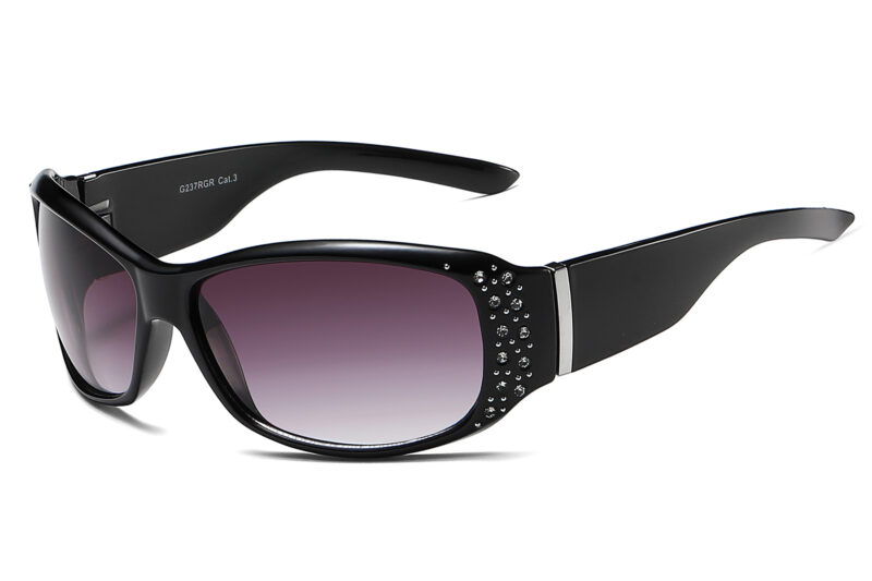 G237RGR - Women's Rhinestone Sunglasses - Image 7