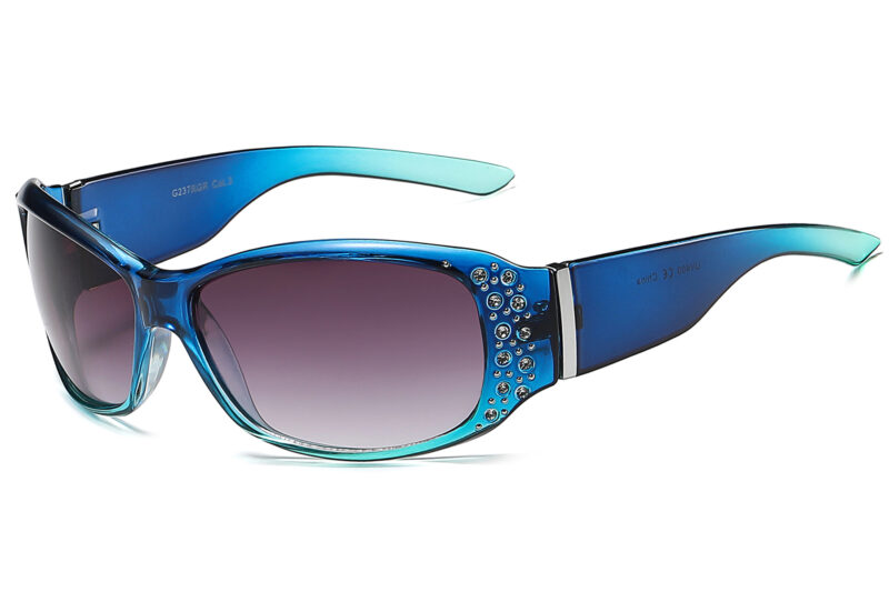 G237RGR - Women's Rhinestone Sunglasses - Image 9