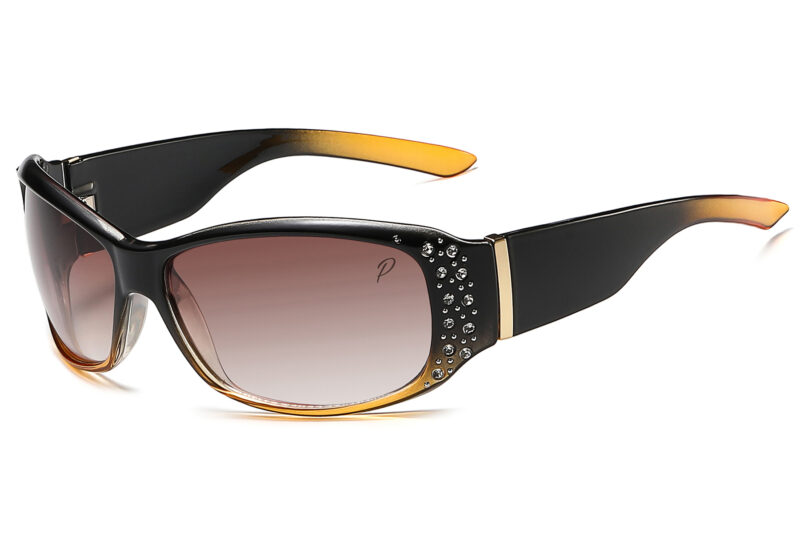 G237RP - Women's Polarized Sunglasses w/ Rhinestone - Image 5