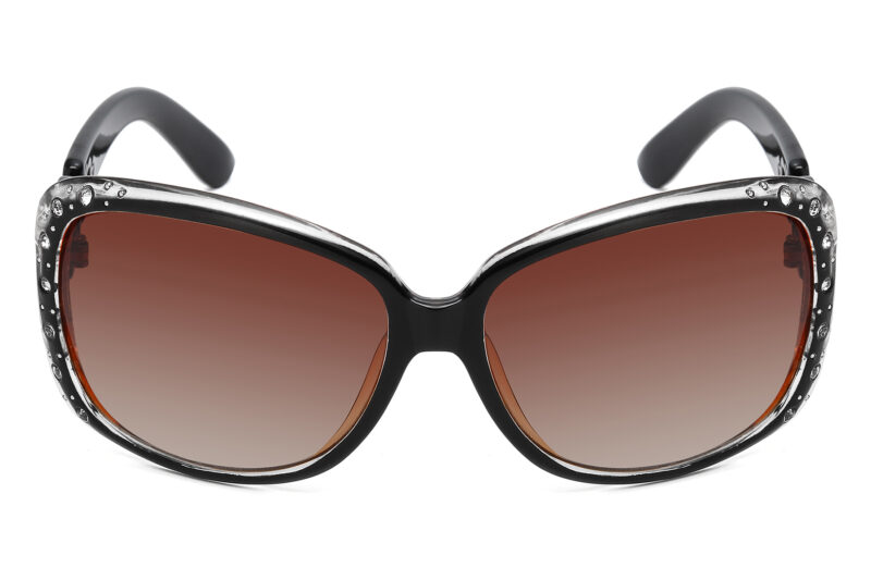 G421RGR - Women's Rhinestone Sunglasses - Image 2