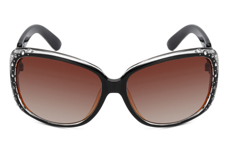 G421RP - Women's Polarized Sunglasses w/ Rhinestone - Image 2