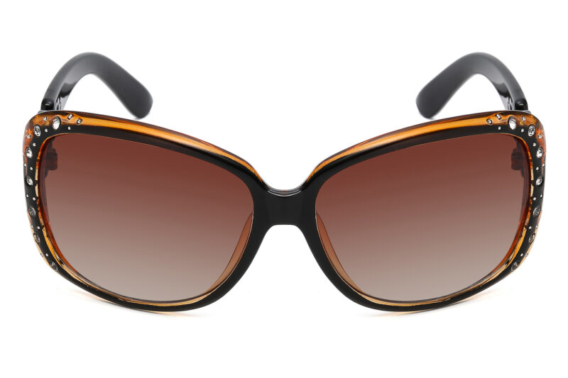 G421RP - Women's Polarized Sunglasses w/ Rhinestone - Image 8