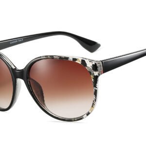 G463GR - Women's Cat-Eye Animal Print Sunglasses