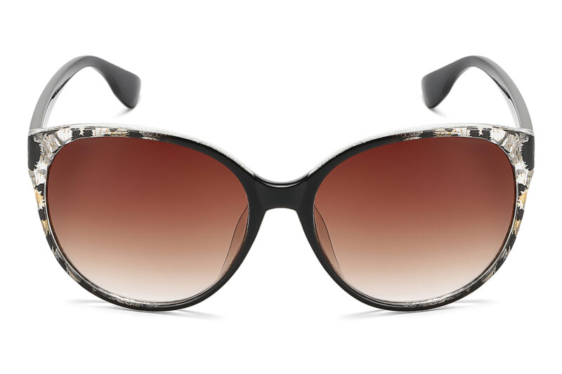 G463GR - Women's Cat-Eye Animal Print Sunglasses - Image 2