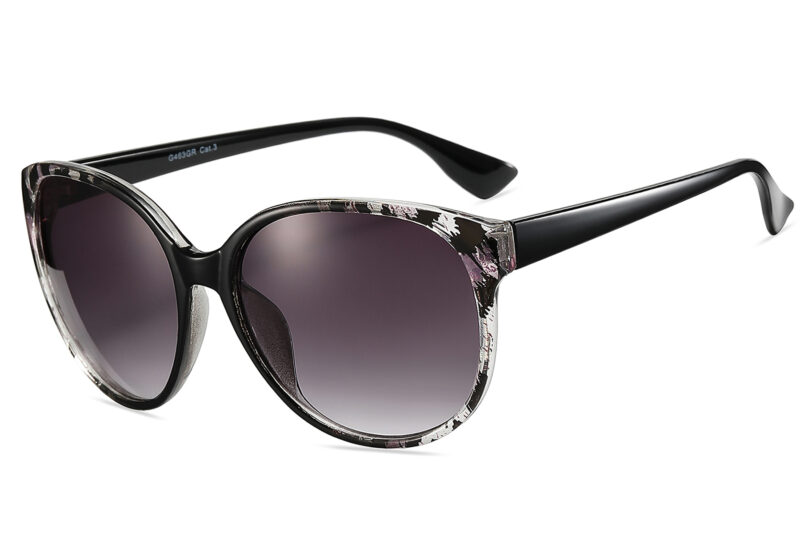 G463GR - Women's Cat-Eye Animal Print Sunglasses - Image 3