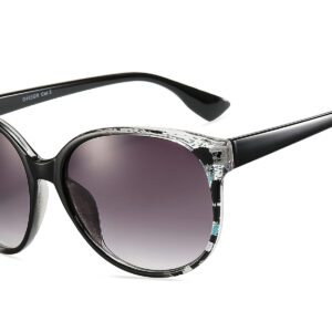 G463GR - Women's Cat-Eye Animal Print Sunglasses - Image 5