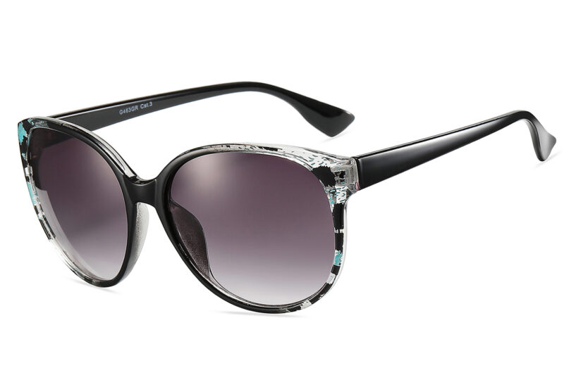 G463GR - Women's Cat-Eye Animal Print Sunglasses - Image 5