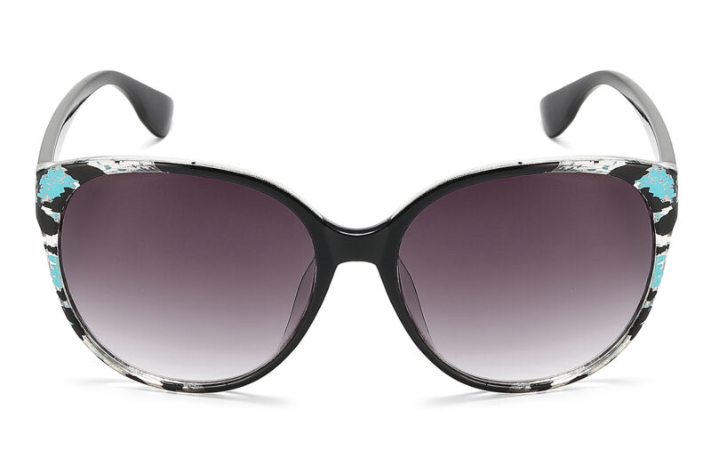 G463GR - Women's Cat-Eye Animal Print Sunglasses - Image 6