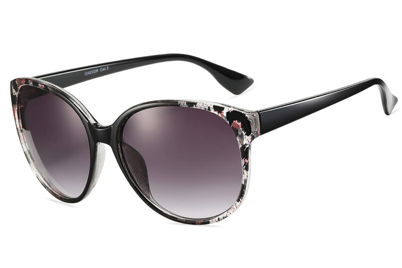 G463GR - Women's Cat-Eye Animal Print Sunglasses - Image 7
