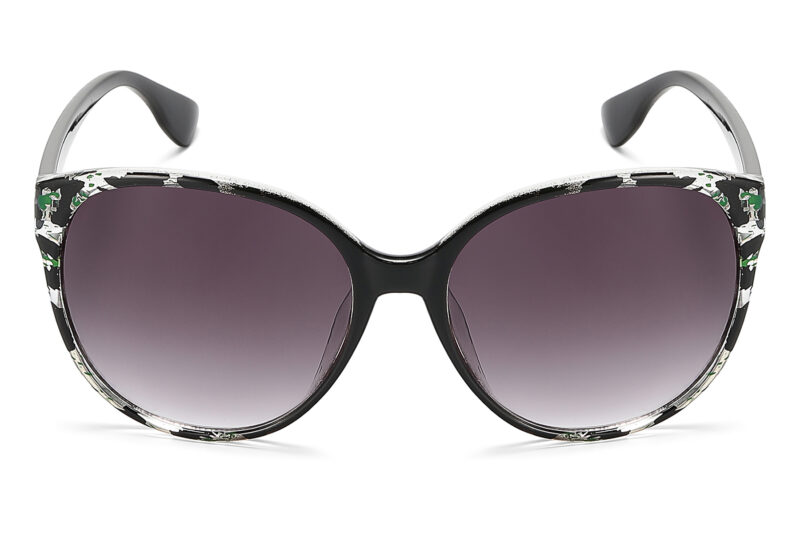 G463GR - Women's Cat-Eye Animal Print Sunglasses - Image 10