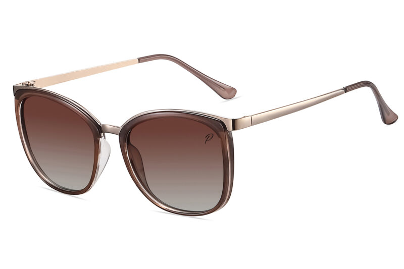 G634PGR - Women's Square Silhouette Polarized Sunglasses - Image 5