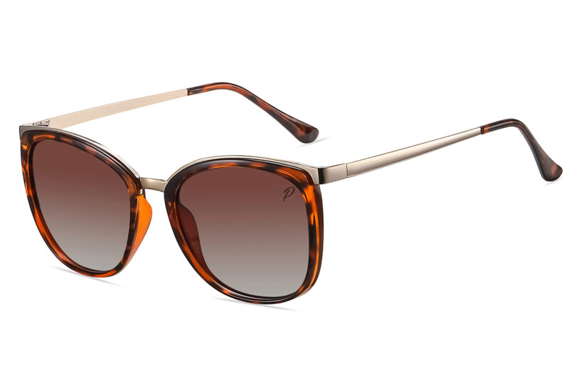 G634PGR - Women's Square Silhouette Polarized Sunglasses - Image 9