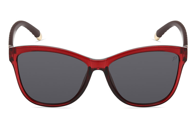 G635P - Women's Squared Cat-Eye Polarized Sunglasses - Image 8