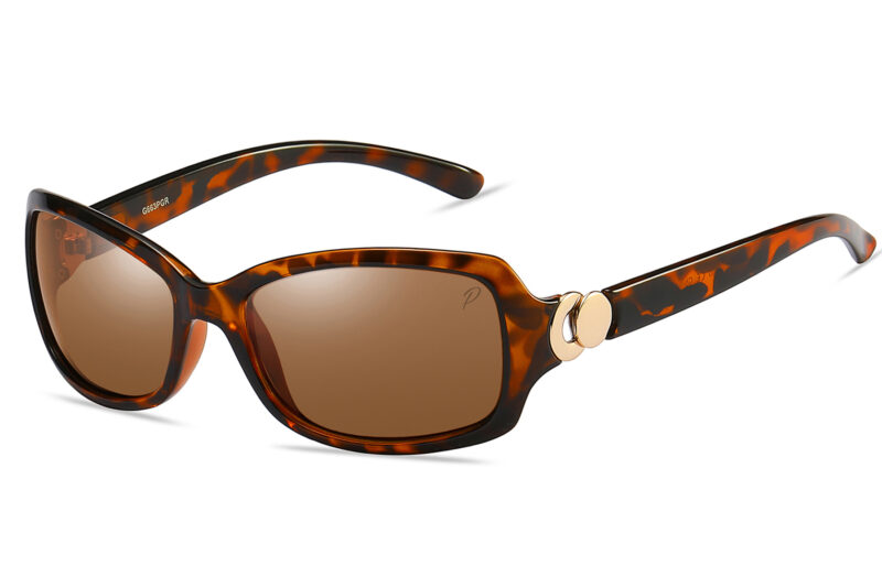 G663PGR - Women's Square Silhouette Polarized Sunglasses
