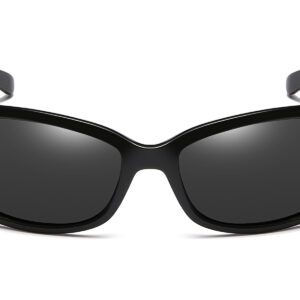 G663PGR - Women's Square Silhouette Polarized Sunglasses - Image 4