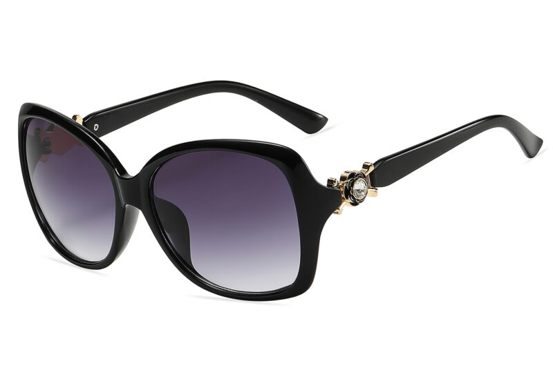 G671RGR - Women's Oversized Rhinestone Sunglasses