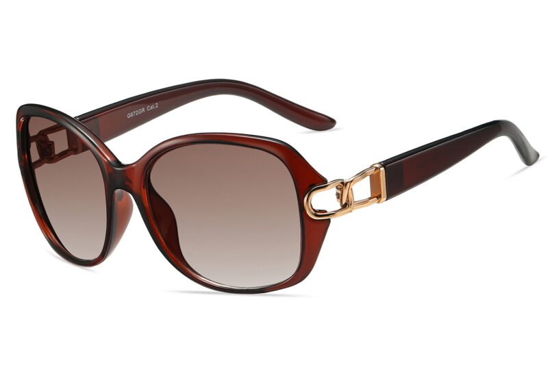 G672GR - Women's Square Silhouette Sunglasses - Image 3
