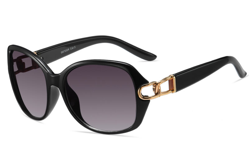 G672GR - Women's Square Silhouette Sunglasses - Image 5