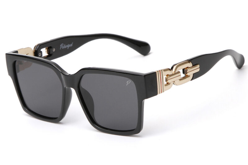 G691PGR - Women Squared Cat-Eye Polarized Sunglasses
